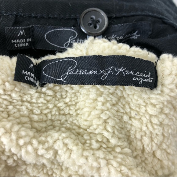 PJK Patterson J. Kincaid Lauren Fur Parka Jacket Sz M - Picture 10 of 10